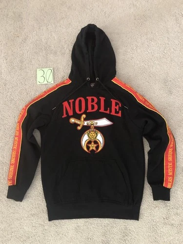 Noble Shrine Fraternity Pullover Hoodie Noble Shriner Masonic Hoodie Size Medium video thumbnail