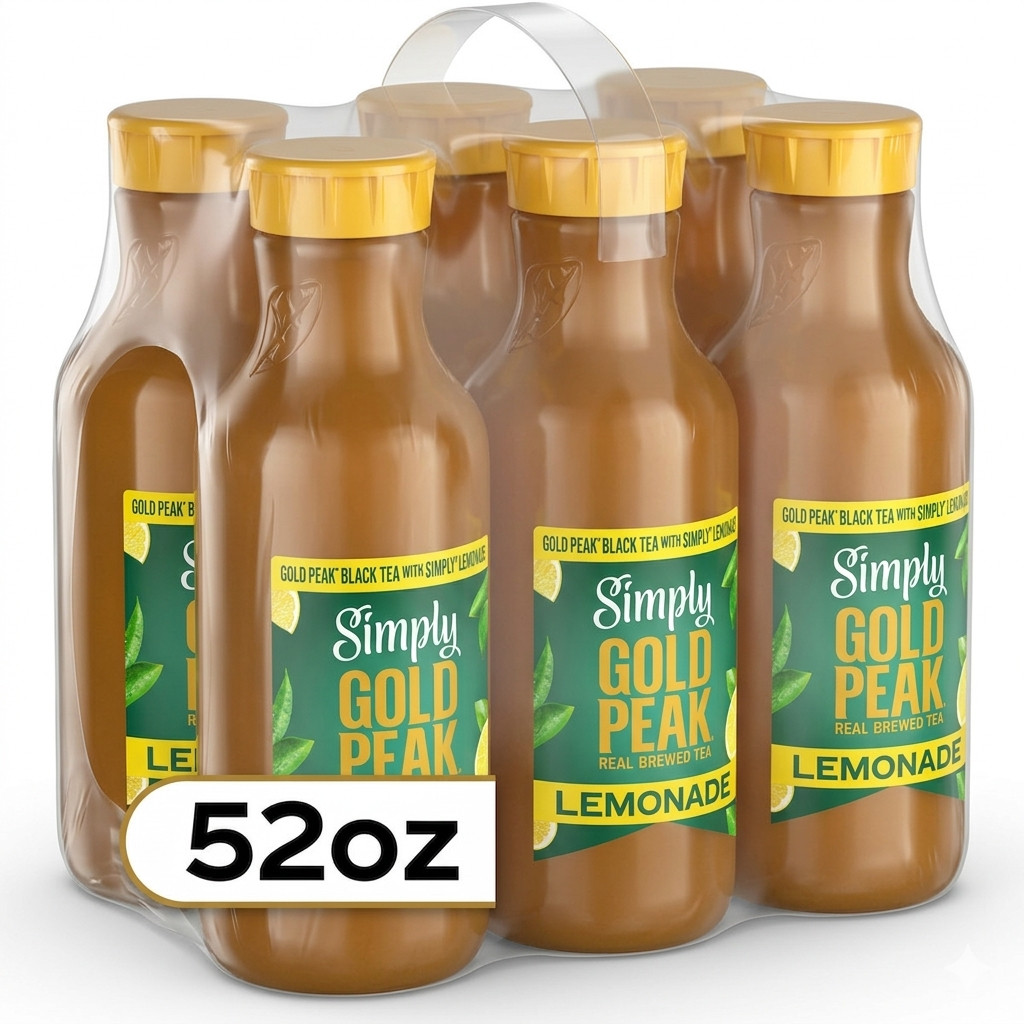 And Lemonade 52oz 6 Pack Flavored Tea Beverage