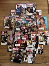 Vintage 1992 - 2004 Y2K Ebony Magazine Black Culture Lot Of 22