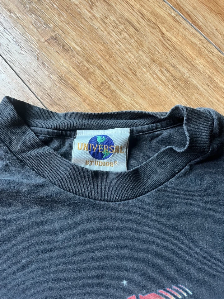 Vintage 90s Back To The Future Ride The Movies Universal Studios T-shirt medium - Image 3 of 4