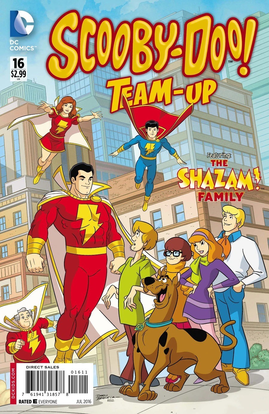 Scooby-Doo Team-Up w/Shazam Family #16 DC Comics (2016) [stock img]