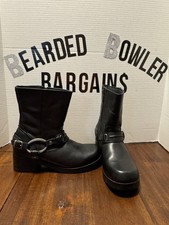 Harley-Davidson Women's Christa Black Harness Boots D85298 No Box