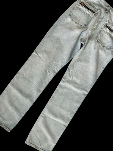 Women’s Redone Levi’s Salinas High Rise Loose Jeans Sz 28x33 Light Wash Rare - Picture 15 of 15