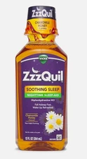 Vicks ZzzQuil Nighttime Sleep Aid Chamomile Honey EXP 02/2026+
