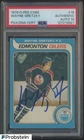 Wayne Gretzky HOF Signed 1989 O-PEE-CHEE OPC Hockey #18 RC PSA/DNA 10 AUTO