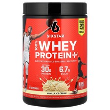 100% Whey Protein Plus, Vanilla Cream, 1.81 lbs (821 g) 16.14 per gallon