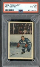 1952 Parkhurst #58 Tim Horton - PSA 4