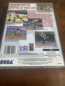 Sega Saturn Fighting Vipers Complete in Box CIB Authentic Manual Case