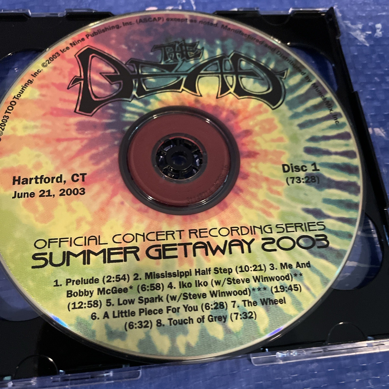 The Dead 06/21/2003 Hartford CT 3 CD | eBay