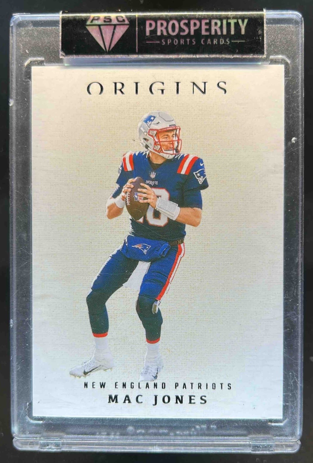 2022 Origins Mac Jones Blank Slate #BLS-4 Patriots