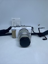 Olympus Pen E- PL1 Digital Camera White 14-42mm Lens Cosmetic Damage