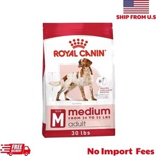 Royal Canin Size Health Nutrition Medium Adult Dry Dog Food, 30 lb Bag