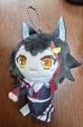 Official hololive production Ookami Mio Plush Keychain "hololive friends to Go" — photo 1