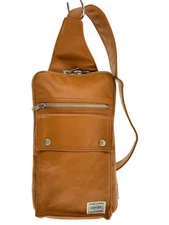 PORTER Free Style Sling Shoulder Bag, Camel, One-Shoulder