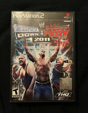 THQ WWE SmackDown vs. Raw 2011 PS2 NTSC-U/C 2011 T-Teen Manual Included