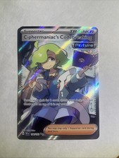 Ciphermaniac’s Codebreaking 198/162  Ultra Rare Pokémon Card  Mint/Near Mint TCG