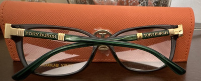 New Tory Burch TY2104 Women's Green Plastic Full Rim Eyeglasses Frames 53-15 140