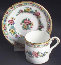 Coalport Ming Rose Demitasse Cup  Saucer 6217051