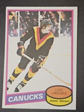 80-81 O-Pee-Chee Lars Lindgren Rookie 🚨🚨🚨 Vancouver Canucks 