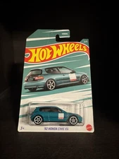 Hot Wheels '92 Honda Civic EG Walmart Exclusive Honda Series 2/5 Teal 2022