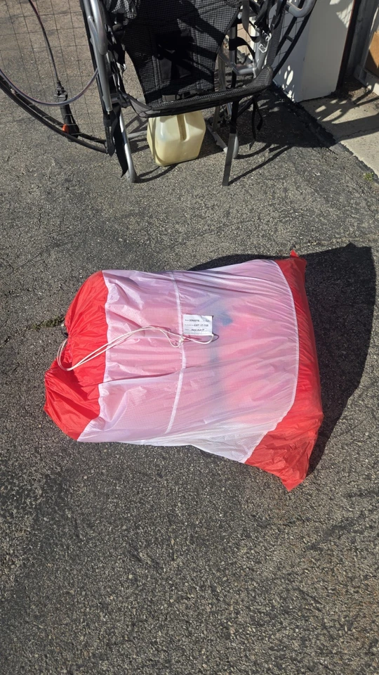 ¡Nuevo ala paramotor o parapente 36m 3XL! Triciclo o lanzamiento de pies🪂 Foto 3 de 3