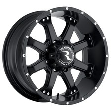 Raceline 991B Assault 16x8 5x5.5" +0mm Matte Black Wheel Rim 16" Inch