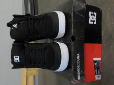 DC Men's Pure High-Top Shoes - Black/Black/White - 15 - Used - Acceptable