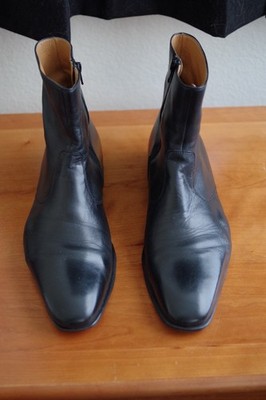 Florsheim Royal Imperial Munich black zipper boots size 10.5 M