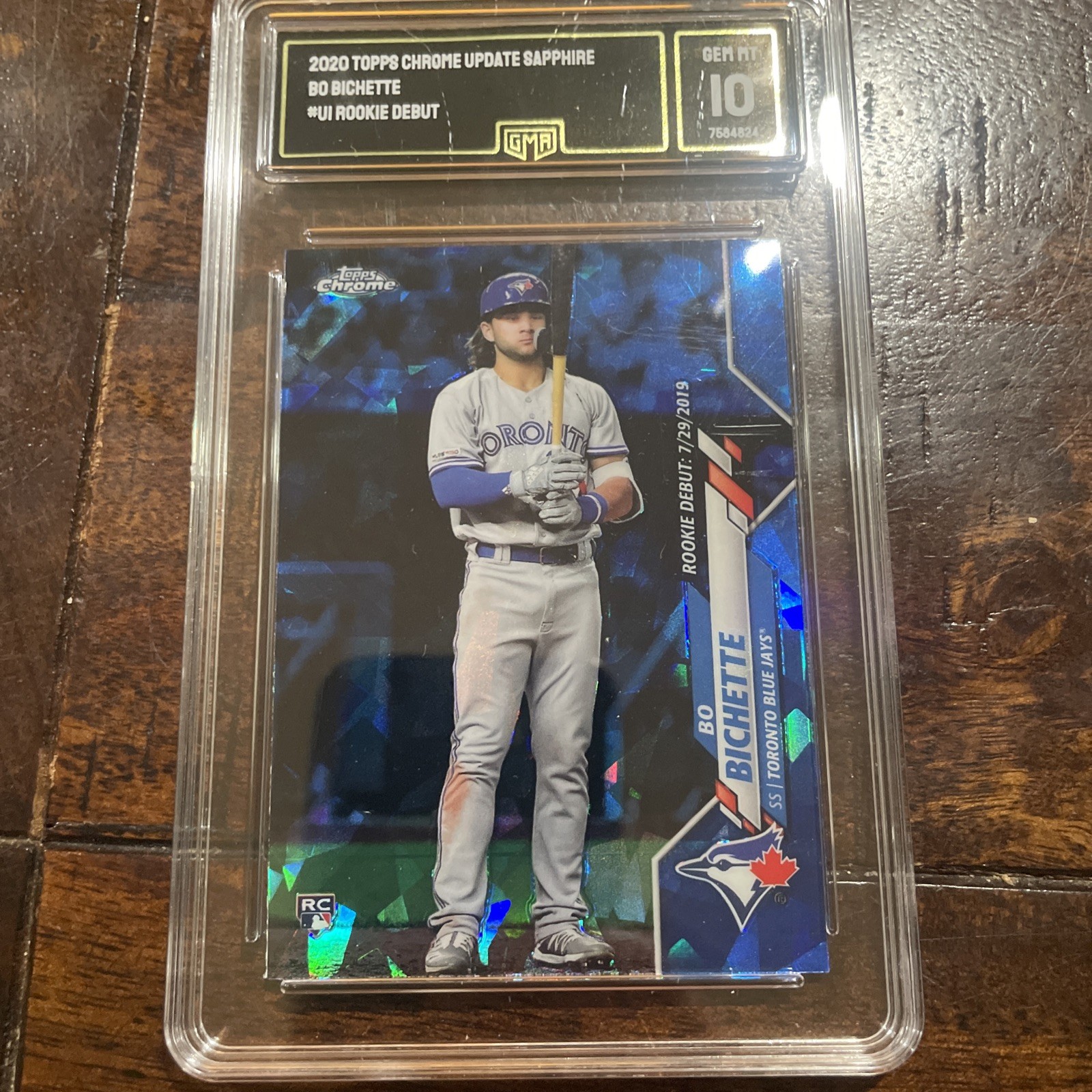Bo Bichette (RC) 🏆 Mint 10 🏆 2020 Topps Chrome Sapphire Edition- Blue Jays