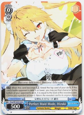 Perfect Maid Mode, Hizuki Common Fujimi Fantasia Bunko Vol.2 Fma/W120-E134 C NM
