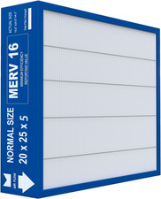 MERV 16 Air Filter 20x25x5 for Lennox X6675  HCC20-28 Systems