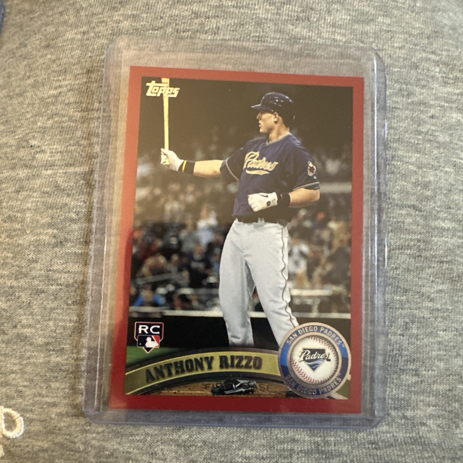 2011 Topps Update Target Red Border #US55 Anthony Rizzo Rookie RC