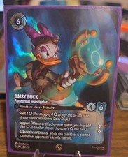 Lorcana Daisy Duck Paranormal Investigator Store Championship Foil Promo 24/P3