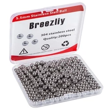 Breezliy 200 pcs Paint Mixing Balls Stainless Steel Mixing Agitator Balls for...