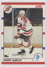 1990-91 Score Bilingual Tommy Albelin #378 0jh2