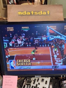 NBA JAM TOURNAMENT PCB JAMMA ARCADE REWIND 2.0 BOARD SET WORKING!!!! MIDWAY 