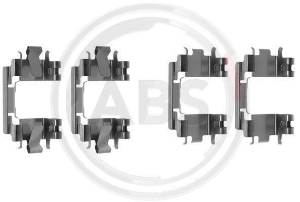 ✅Fits A.B.S. 1257Q Accessory Kit, disc brake pads ⭐UK Seller⭐ - Image 9