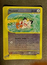 Meowth 78/144 Skyridge Reverse Holo Vintage Pokemon Card on eBay