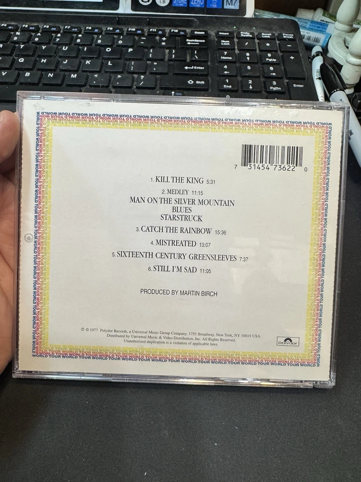 Rainbow On Stage CD Hard Rock and Metal - NO SCRATCHES! - Image 2 of 4