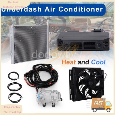 Universal 12V Cool&Heat Electric Air Conditioner Underdash DC Auto Car A/C Kit