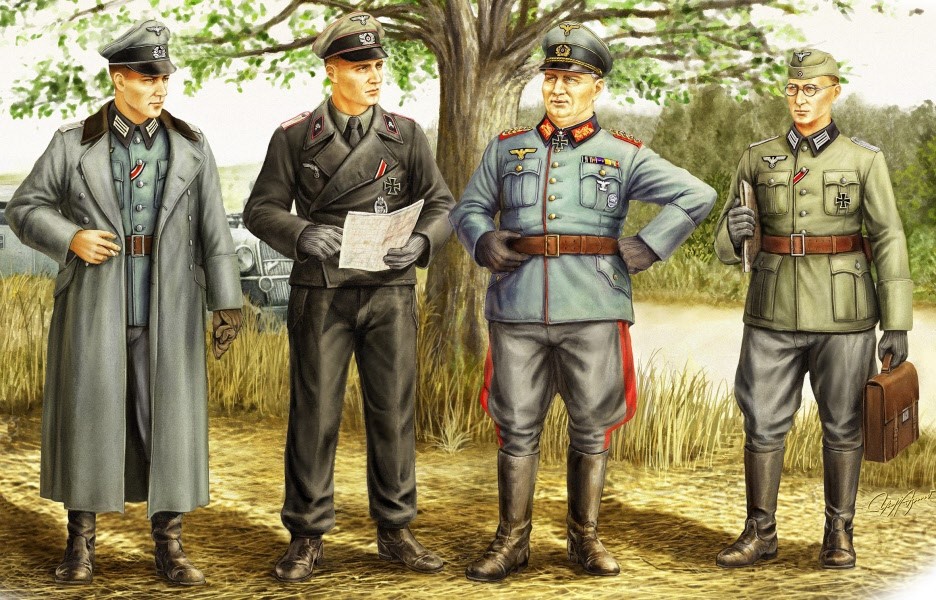 Hobbyboss 84406 - 1/35 German Officer - New