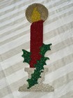 Nice lot of 5 Vintage Melted Plastic Popcorn Christmas  Holiday Decorations  — photo 2