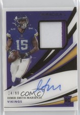 2021 Panini Immaculate Rookie 24/99 Ihmir Smith-Marsette #141 Patch Auto z0q
