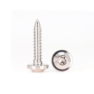 TC4 Titanium Self-Tapping Screws M4 M5 Torx Bolts Motorcycle Fairing Anodized