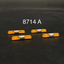4 Pack 1/87 HO Amber 8000 80H 90H Lightbar Work Truck Tow Construction Security