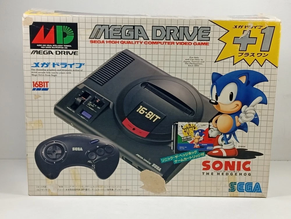 Lot Sega Megadrive En Boîte + Jeux - Dont Sonic 2