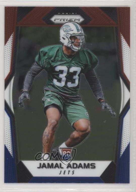 2017 Panini Prizm Rookies Red White & Blue Prizm Jamal Adams #262 on6