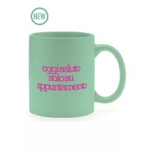 Più Forty +40 Mug Ceramica con Manico 32,5 Cl Stampa "Oggi Saluto Solo su Appunt