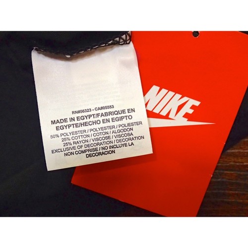 NIKE HYBRID TOTEM AIR MAX LOGO BLACK GREY RETRO SHIRT SZ 3XL ( 805220-010 ) - Picture 11 of 11