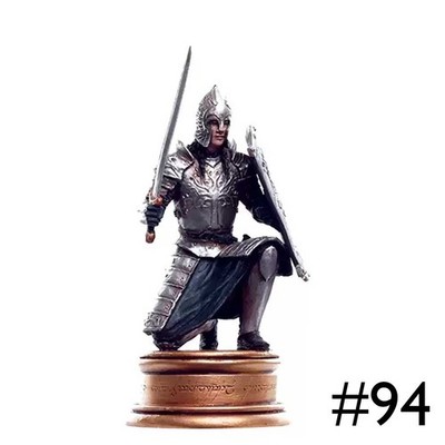 LOTR Gondarian Soldat Figur Herr der Ringe Eaglemoss Schachfigur #94 NEU